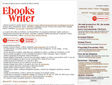 Tablet Screenshot of espanol.ebookswriter.com